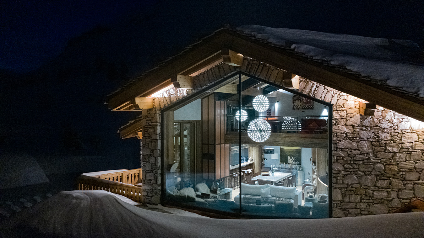 Reportage photo immobilier val d'isère chalet luxe 45